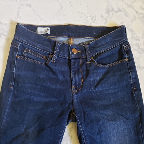 Gap Legging Jean Santa Cruz Blue 24 Regular - Picture 3 of 10